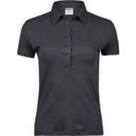 Поло женское WOMENS PIMA COTTON POLO, темно серый, размер M