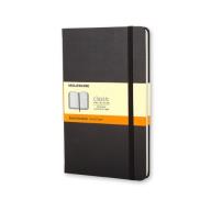 Блокнот CLASSIC твердая обложка, Large, линия, 240 стр, черный