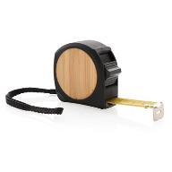 Рулетка Bamboo 5M/19mm, черный 